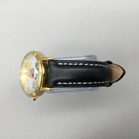 Vintage Lorus Disney Mickey Mouse Watch Women 30mm JV811-1400 New Battery